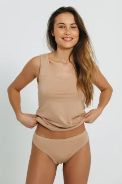 Sale Top Wide Straps 2-Pack 8600-1 T-Shirts & Toppe