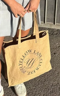 Yellow Lane Tasker & Punge<Tote Bag 165317