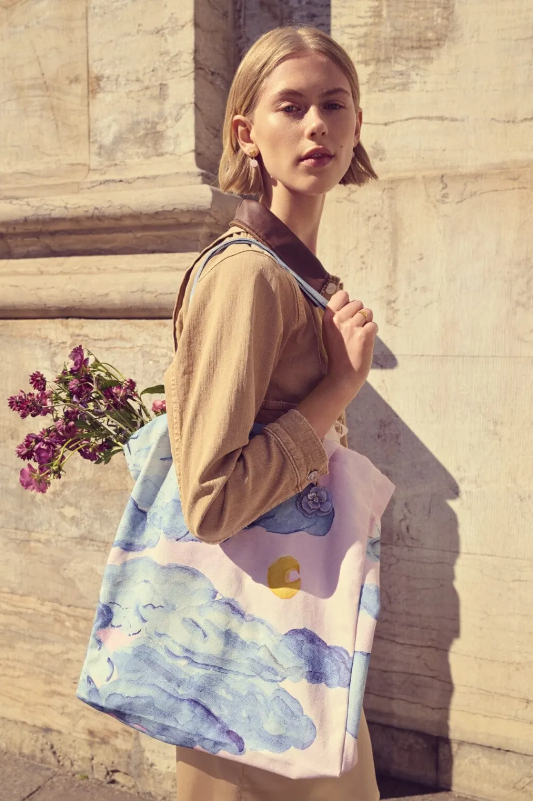 Clearance Totebag Moonshine Rose Tasker & Punge