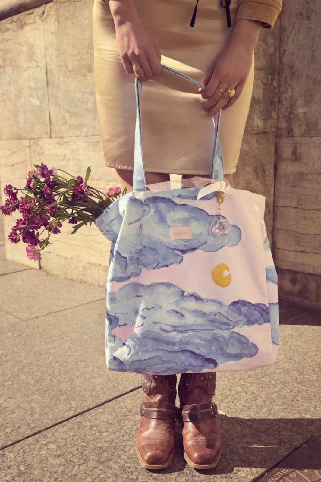 Clearance Totebag Moonshine Rose Tasker & Punge