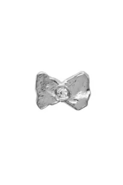 Stine A Øreringe<Tres Petit Bow Earring Silver