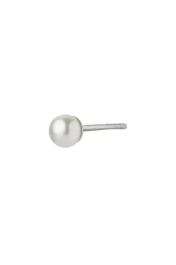 Clearance Tres Petit Pearl Earring Silver Øreringe