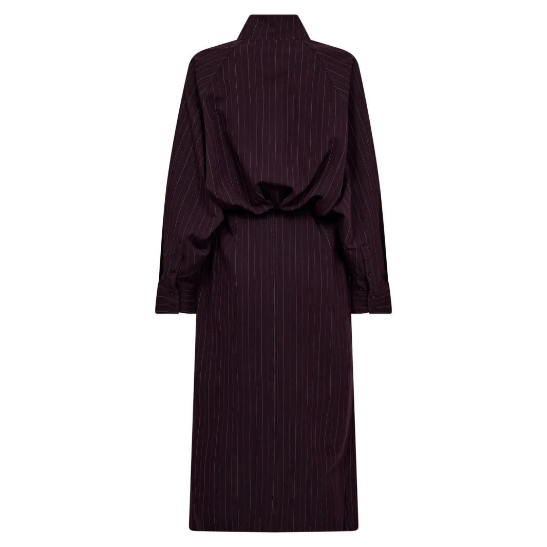 Co´Couture Kjoler|Ammevenligt Tøj<Trinnycc Stripe Batwing Dress 46011