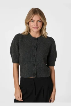 Neo Noir Cardigans|Ammevenligt Tøj<Trudy Deco Knit Cardigan 164514