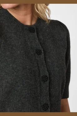Neo Noir Cardigans|Ammevenligt Tøj<Trudy Deco Knit Cardigan 164514