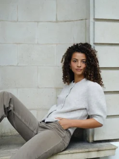 Trudy Deco Knit Cardigan 164514 Cardigans|Ammevenligt Tøj
