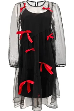 Liberte Kjoler<Tulle-Ls-Bow-Dress 22124