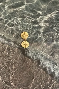 Stine A Øreringe<Two Petit Shell Earring