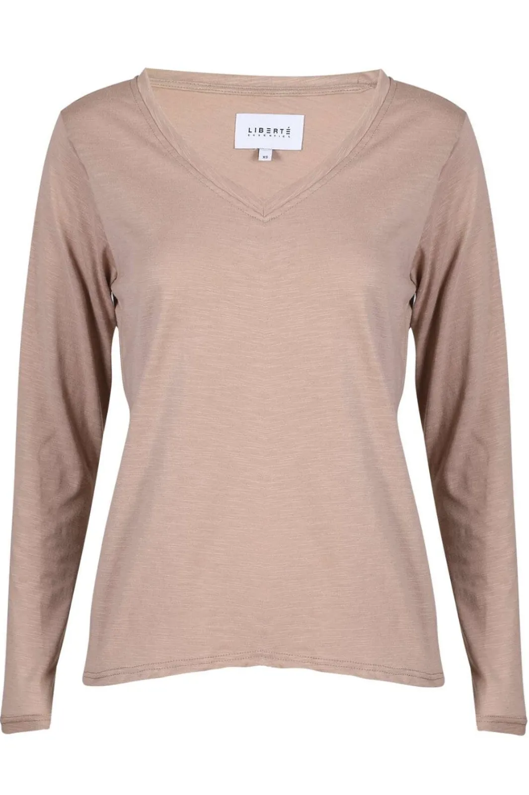 Clearance Ulla-Ls-Vneck-Tshirt 22159 Bluser & Skjorter
