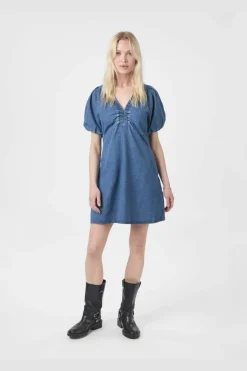 Neo Noir Kjoler<Uma Denim Dress 165930