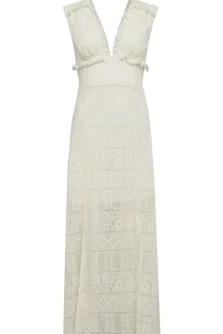 Best Utopia Lace Slit Dress HL10082 Kjoler