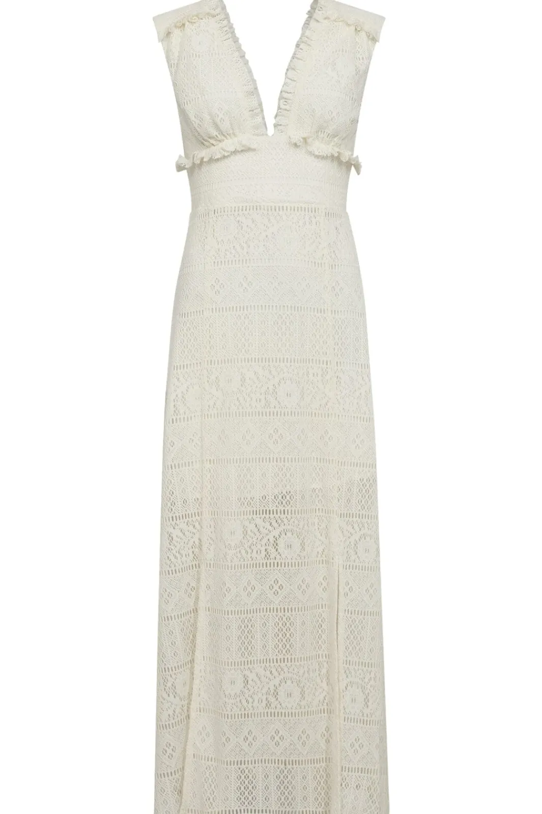 Best Utopia Lace Slit Dress HL10082 Kjoler