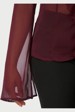 Discount Valappa Chiffon Blouse 166668 Bluser & Skjorter|Ammevenligt Tøj