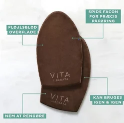 Discount Velvet Tanning Mitt Dobbeltsidet Selvbruner