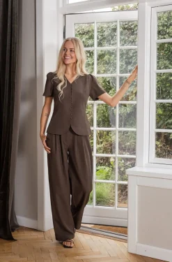 Online Vera Structure Blouse 167104 Bluser & Skjorter
