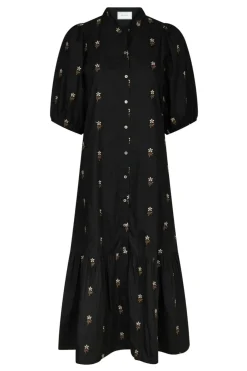 Neo Noir Kjoler<Veronica Flower Emb Dress 166846