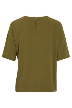 Vila T-Shirts & Toppe<Vicaroline 2/4 O-Neck Top