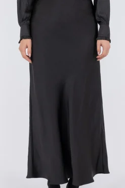 Neo Noir Nederdele<Vicky Heavy Sateen Skirt