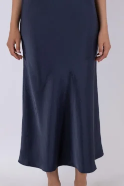 Neo Noir Nederdele<Vicky Heavy Sateen Skirt