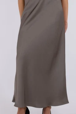 Neo Noir Nederdele<Vicky Heavy Sateen Skirt