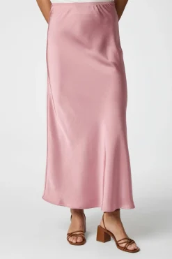 Neo Noir Nederdele<Vicky Heavy Sateen Skirt 159588