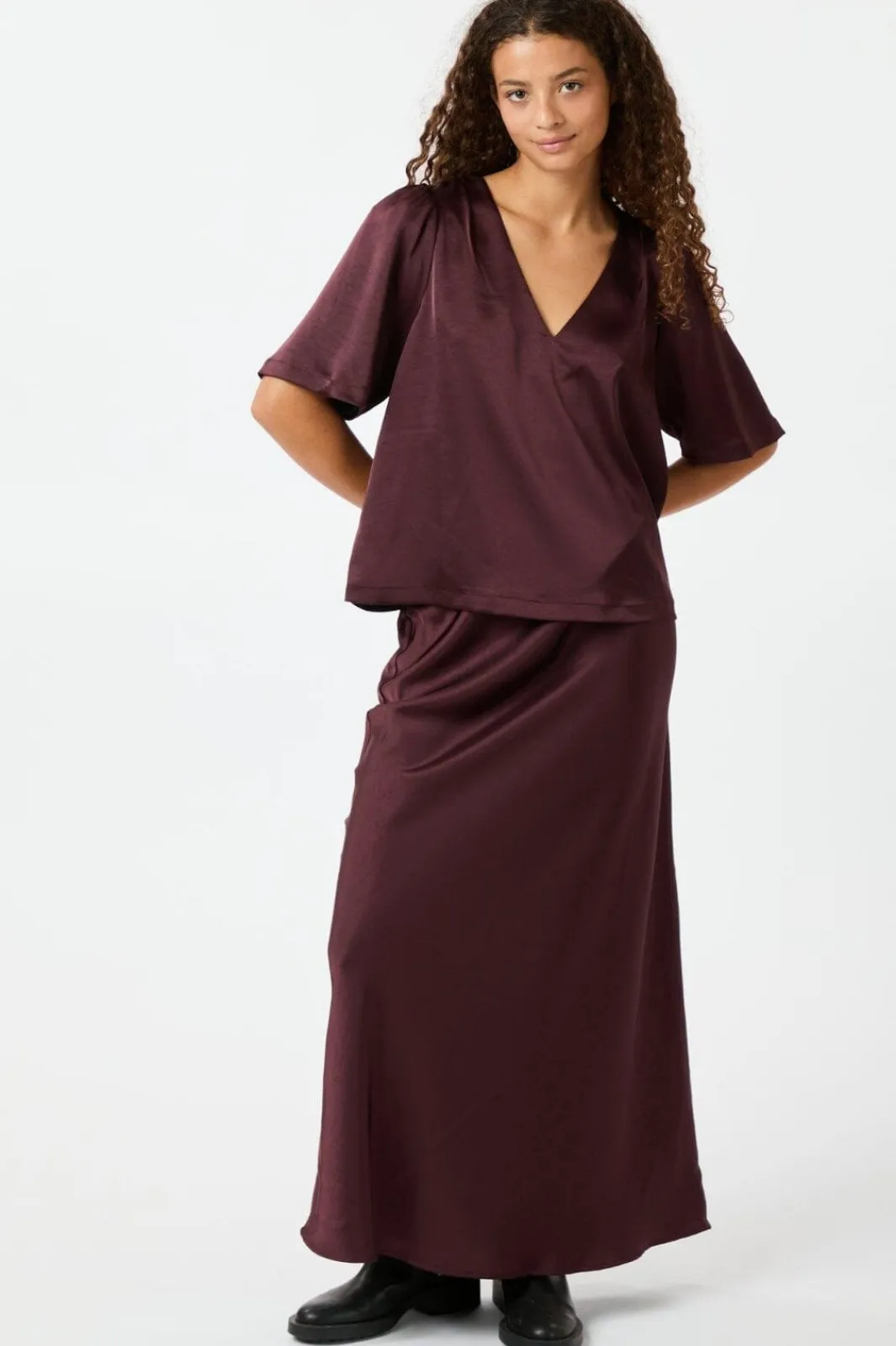 Best Vicky Heavy Sateen Skirt 159588 Nederdele