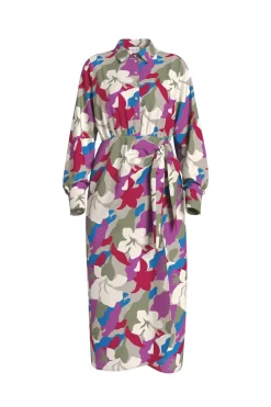 Online Vidogma Fia L/S Midi Dress/Lc Kjoler