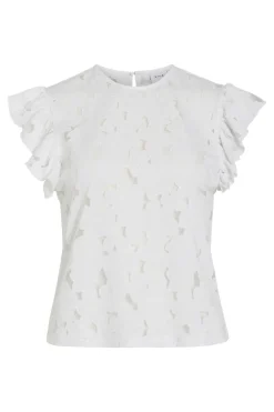 Vila T-Shirts & Toppe<Vifia C/S Top