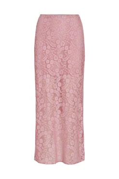 Hot Vihibo Midi Lace Skirt Nederdele