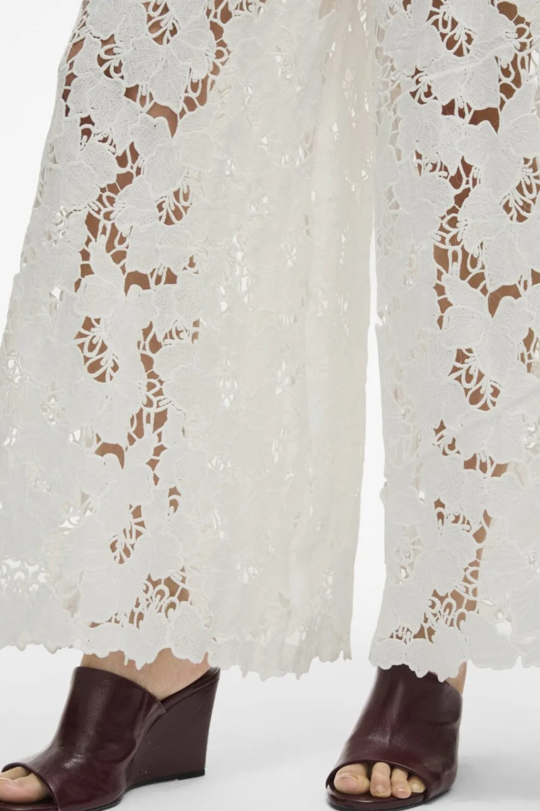 Hot Vihylde Lace Pants Bukser, Jeans & Leggings