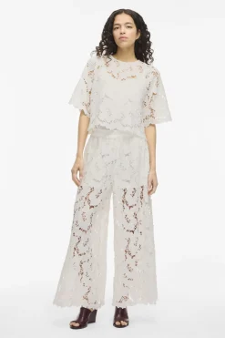 Hot Vihylde Lace Pants Bukser, Jeans & Leggings