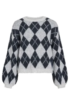 Vila Strik|Bluser & Skjorter<Vikarley L/S Knit Pullover