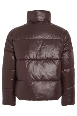 Vila Overtøj & Jakker<Vilidda L/S Shinny Puffer Short Jacket
