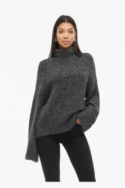 Outlet Vimarley L/S Roll Neck Knit Pullover Strik|Bluser & Skjorter