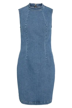 Outlet Vinona S/L Denim Dress Kjoler