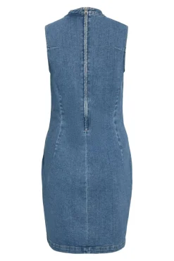 Outlet Vinona S/L Denim Dress Kjoler