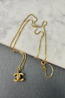Preloved Vintageline x Molly&My Halskæder<Vintage Chanel CC Vedhæng 2