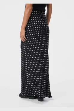 Hot Viso Crepe Dot Skirt 167940 Nederdele