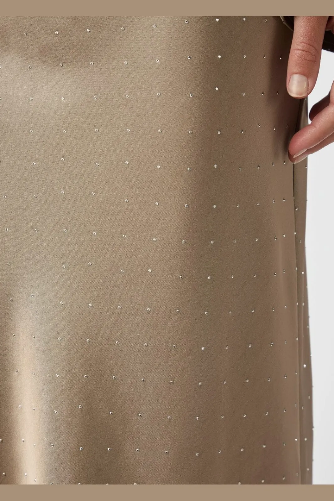 Neo Noir Nederdele<Viso Heavy Sateen Bedaz Skirt 166890
