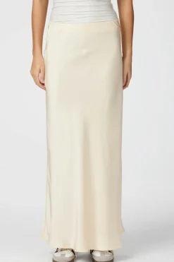 Neo Noir Nederdele<Viso Heavy Sateen Skirt 165067