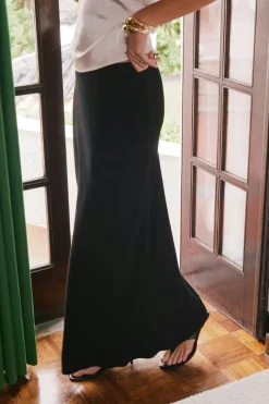 Neo Noir Nederdele<Viso Linen Skirt 161871