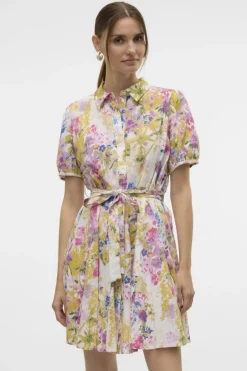 Online Vmdicthe 2/4 Short Volume Dress Kjoler|Ammevenligt Tøj