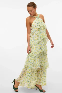 Vero Moda Kjoler<Vmfelicia Sl Ruffle Maxi Dress