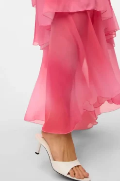 Vmfelicia Sl Ruffle Maxi Dress Kjoler