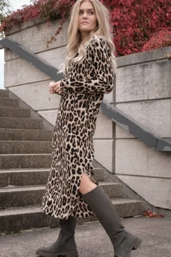 Neo Noir Kjoler<Vogue Big Leo Dress Eksklusiv hos Molly&My