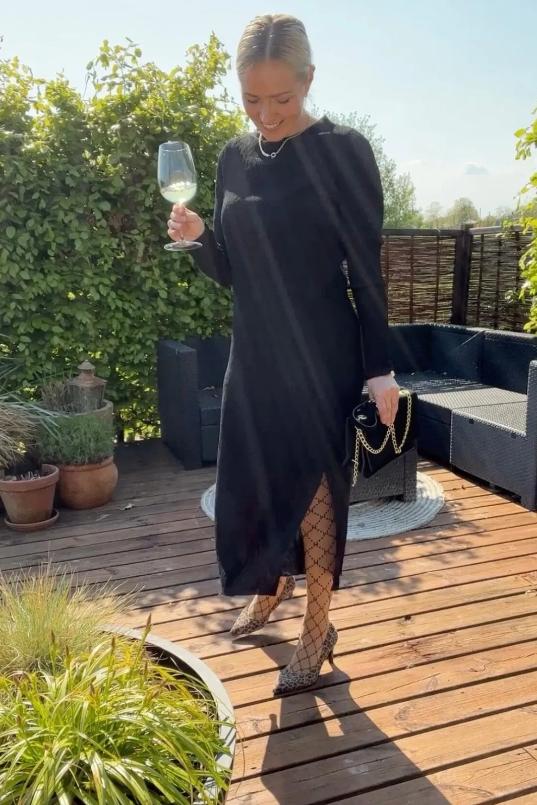 Hot Vogue Dress Eksklusiv hos Molly&My Kjoler