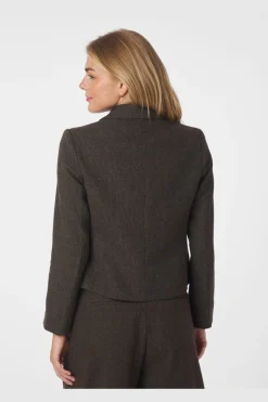 Online Waed Mini Check Blazer 166184 Sæt 🛍️|Jakkesæt