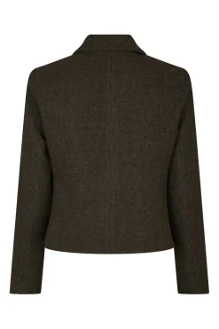Online Waed Mini Check Blazer 166184 Sæt 🛍️|Jakkesæt