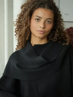 Neo Noir Strik|Bluser & Skjorter<Wals Knit Scarf Blouse 166203