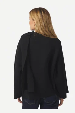 Neo Noir Strik|Bluser & Skjorter<Wals Knit Scarf Blouse 166203